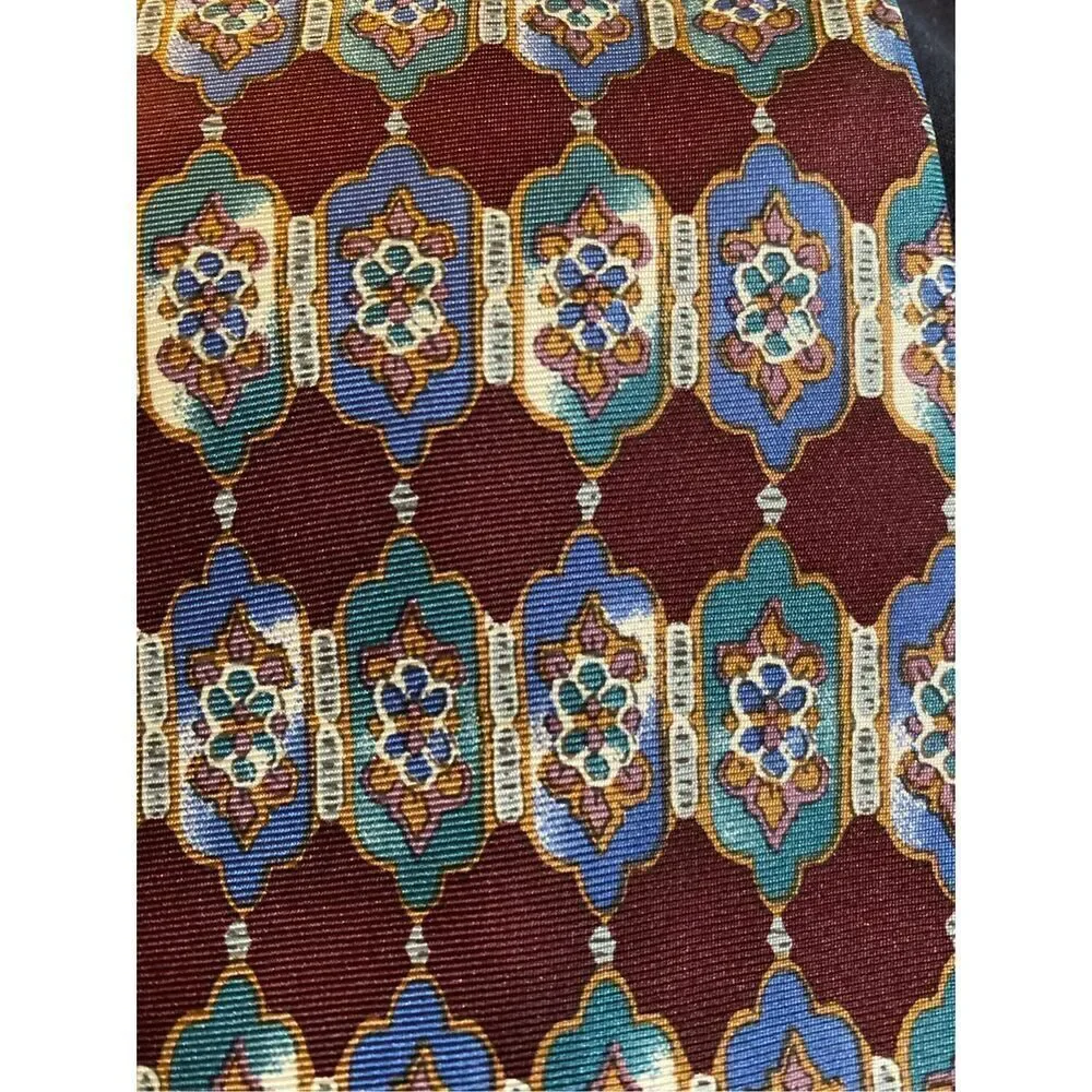 Amhurst and Brock vintage men’s 100% silk tie 57